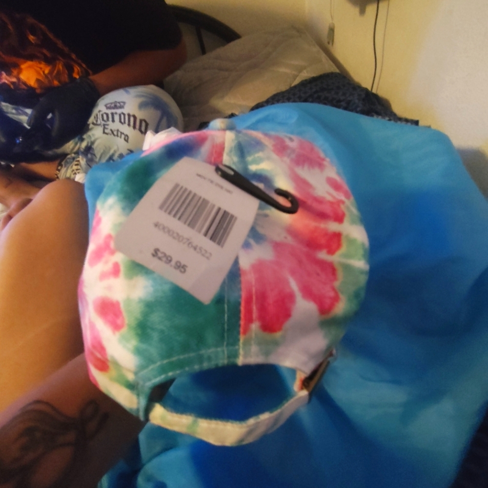 Margaritaville baseball cap.  One size, tye-dye